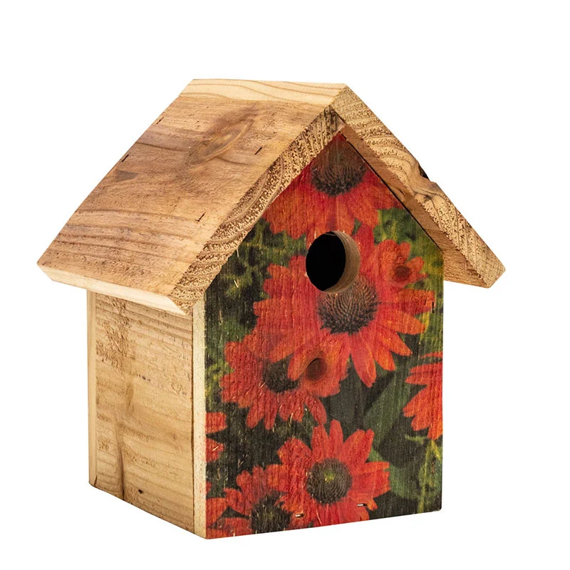 Floral Print Wren Houses - Image 2