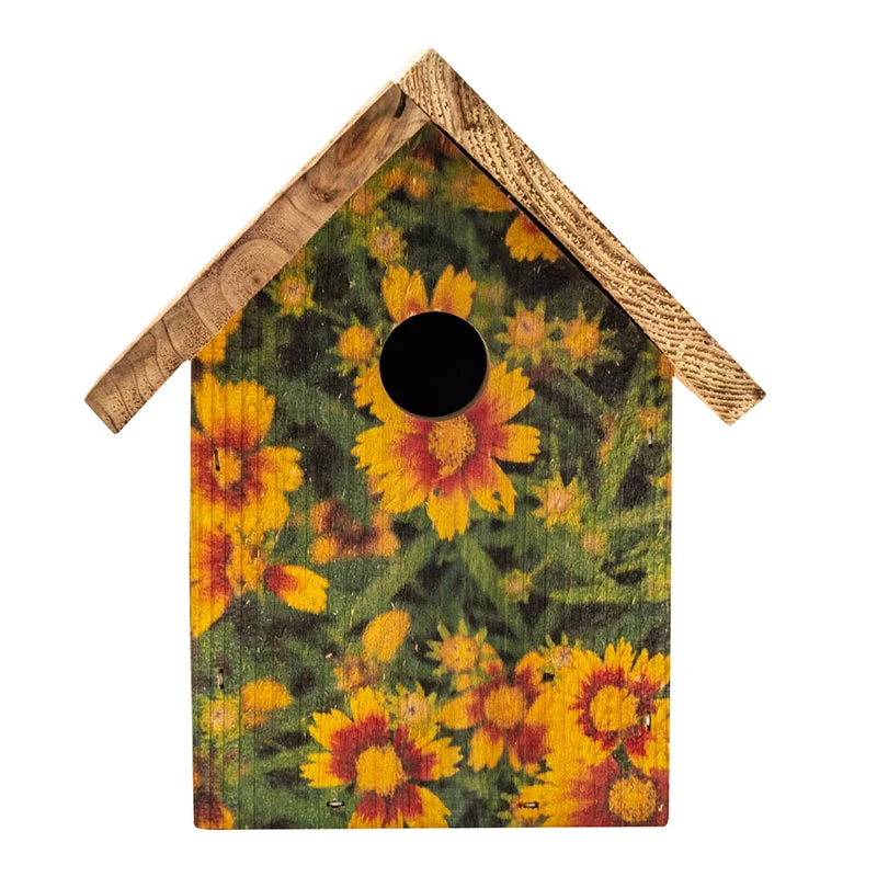 Floral Print Wren Houses - Image 6